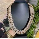 14 MM Rose Gold Cuban Chain / Hip Hop Jewelry