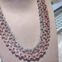 14MM Best Quality VVS Diamond Fashion Jewelry 925 Silver
