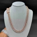 14 MM Rose Gold Cuban Chain / Hip Hop Jewelry