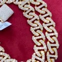 Rose Gold Cuban Chain / Hip Hop Jewelry 18 MM