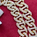 Rose Gold Cuban Chain / Hip Hop Jewelry 18 MM