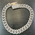 22 mm / 22 inch Iced out hip hop Chain CUBAN CHAIN