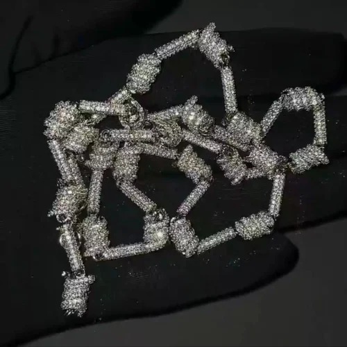 Iced Out Hip hop Custom Pendant with Chain