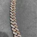 VVS Moissanite Cuban Chain- 14MM, 925 Sterling Silver, Iced Out