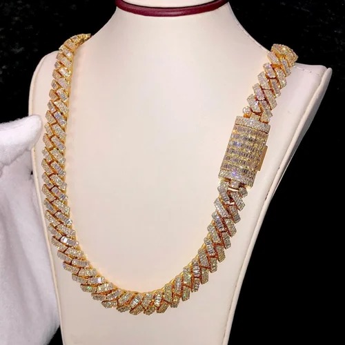 16 MM Rose Gold Cuban Chain / Hip Hop Jewelry