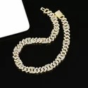 Rose Gold Cuban Chain / Hip Hop Jewelry 18 MM