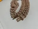 Rose Gold Cuban Chain / Hip Hop Jewelry 18 MM