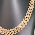 Rose Gold Cuban Chain / Hip Hop Jewelry 18 MM