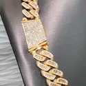 Rose Gold Cuban Chain / Hip Hop Jewelry 18 MM