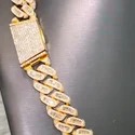 Rose Gold Cuban Chain / Hip Hop Jewelry 18 MM