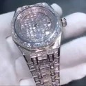 Best Quality Fully Customized Iced Out Diamond Lab Grown Watch for Men Hip Hop Diamond Jewelry