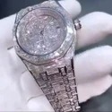 Best Quality Fully Customized Iced Out Diamond Lab Grown Watch for Men Hip Hop Diamond Jewelry