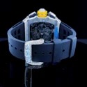Best Quality Fully Customized Iced Out Diamond Lab Grown Watch for Men Hip Hop Diamond Jewelry