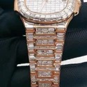 High Quality Iced Out DEF Lab Moissanite Diamond Watch Colorless Diamond Hip Hop Style Diamond Watch