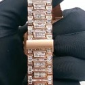 High Quality Iced Out DEF Lab Moissanite Diamond Watch Colorless Diamond Hip Hop Style Diamond Watch