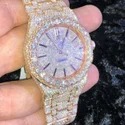 Best Quality VVS Diamond Lab Grown Watch Fashion Jewelry Iced Out Diamond Watch