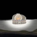 Best Quality Fully Customized Iced Out Diamond Lab Grown Watch for Men Hip Hop Diamond Jewelry