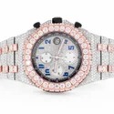 Good Quality Hip Hop Customized Iced out Lab Grown Diamond Watch for Men VVS Diamond Watch Gift