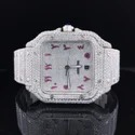 Good Quality Hip Hop Customized Iced out Lab Grown Diamond Watch for Men VVS Diamond Watch Gift