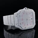Good Quality Hip Hop Customized Iced out Lab Grown Diamond Watch for Men VVS Diamond Watch Gift
