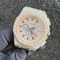 High Quality Hip Hop Customized Iced out Lab Grown Diamond Watch for Men VVS Diamond Watch Gift