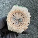 High Quality Hip Hop Customized Iced out Lab Grown Diamond Watch for Men VVS Diamond Watch Gift