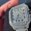 High Quality Hip Hop Customized Iced out Lab Grown Diamond Watch for Men VVS Diamond Watch Gift
