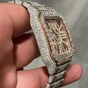 Top Quality Diamond Lab Grown Watch on Factory Price DEF Lab Grown Diamond Iced Out Watch