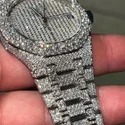 Hip Hop Customized Iced out Lab Grown Diamond Watch for Men VVS Diamond Watch Gift