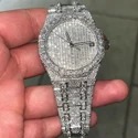 Hip Hop Customized Iced out Lab Grown Diamond Watch for Men VVS Diamond Watch Gift