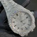 Trending Customized Iced Out Lab Grown Watch Stainless Steel Best Quality Diamond Watch for