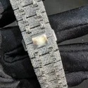 Trending Customized Iced Out Lab Grown Watch Stainless Steel Best Quality Diamond Watch for