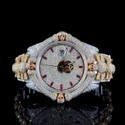 Top Quality Lab Grown Diamond Watch on Factory Price DEF Lab Grown Diamond Iced Out Watch