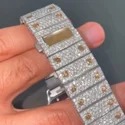 High Quality Hip Hop Customized Iced out Lab Grown Diamond Watch for Men VVS Diamond Watch Gift