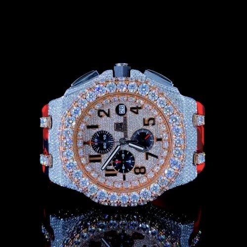 High Quality Fully Customized Iced Out Diamond Watch for Men Hip Hop Diamond Jewelry watch Gift