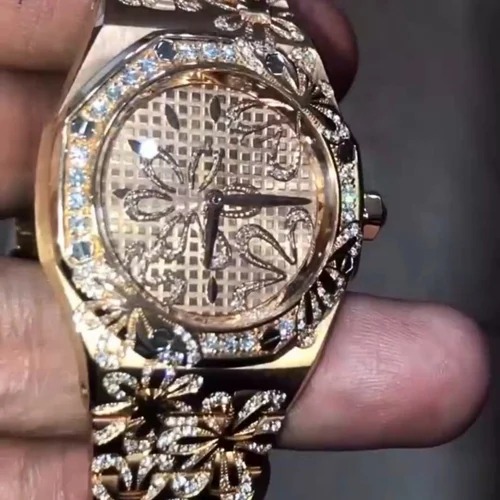 High Quality Fully Customized Iced Out Diamond Watch for Men Hip Hop Diamond Jewelry watch Gift