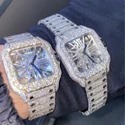 High Quality Hip Hop Customized Iced out Lab Grown Diamond Watch for Men VVS Diamond Watch Gift