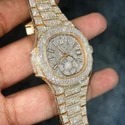 Hip Hop Customized Iced out Lab Grown Diamond Watch for Men VVS Diamond Watch Gift