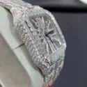 High Quality Hip Hop Customized Iced out Lab Grown Diamond Watch for Men VVS Diamond Watch Gift