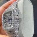High Quality Hip Hop Customized Iced out Lab Grown Diamond Watch for Men VVS Diamond Watch Gift