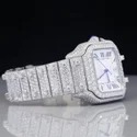Premium Fully Customized Iced Out Diamond Lab Grown Watch for Men Hip Hop Diamond Jewelry watch Gift