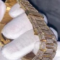 Top Quality Lab Grown Diamond Watch on Factory Price DEF Lab Grown Diamond Iced Out Watch