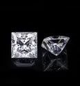 Asscher Cut DEF Moissanite Diamond