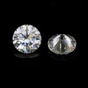Certified DEF VVS Round Cut Moissanite Diamond