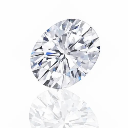 Oval Cut DEF Moissanite Diamond