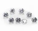 Top White Round DEF Moissanite Diamond