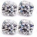 Cushion Cut DEF Moissanite Diamond