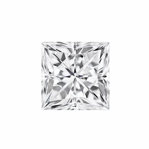 Princess Cut DEF Moissanite Diamond