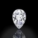 Pear Cut DEF Moissanite Diamond