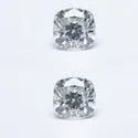 White Round Cut Moissanite Stone